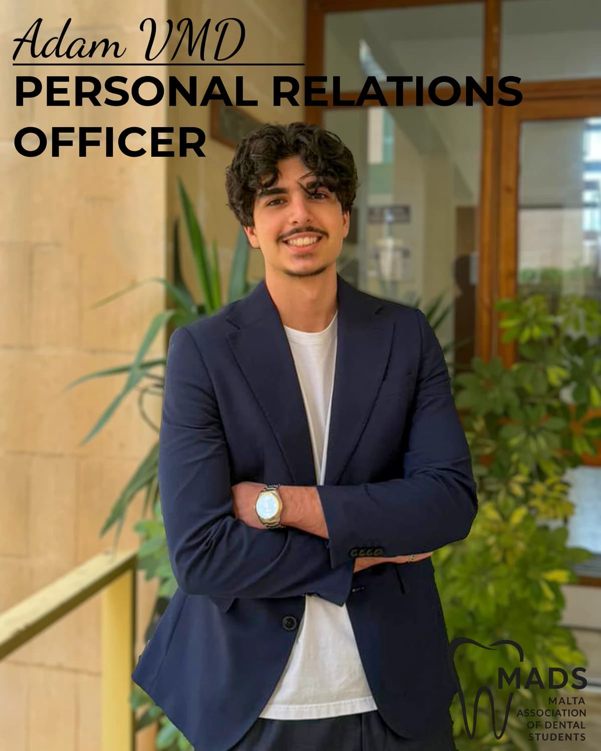 Adam Demajo — Public Relations Officer