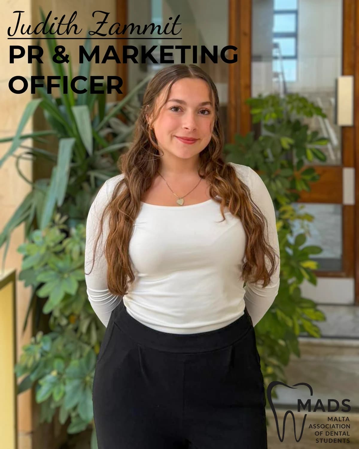 Judith Zammit — PR & Marketing Officer
