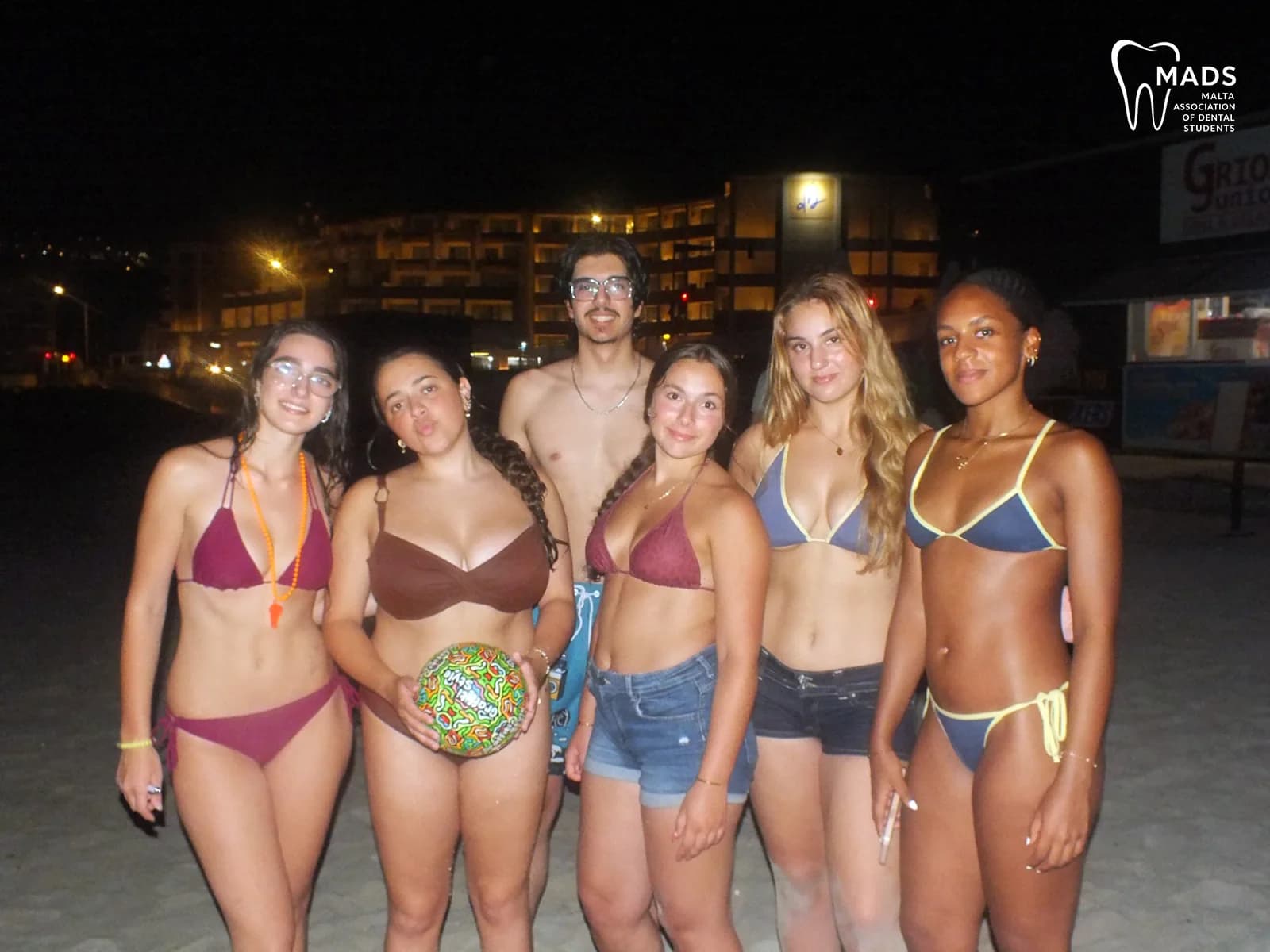 A group pictured at the MADS Volleyball Tournament